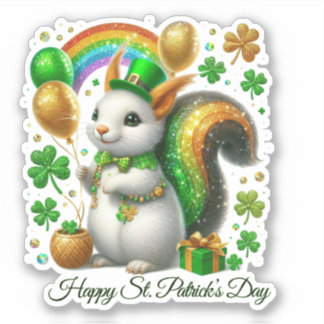 Happy St. Patrick’s Sticker シール