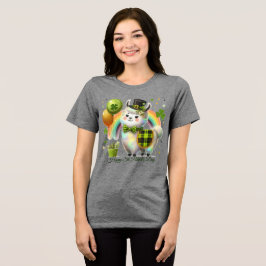 Happy St. Patrick’s Women’s トライブレンドＴシャツ