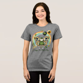 Happy St. Patrick’s Women’s トライブレンドＴシャツ
