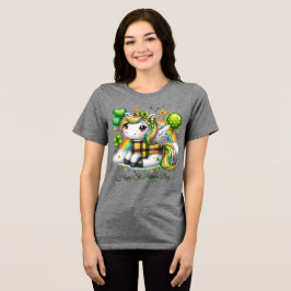 Happy St. Patrick’s Women’s トライブレンドＴシャツ