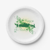 HAPPY ST.PATRICKS - 紙皿 (正面)