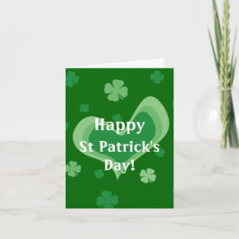 Happy St Patrick's Dayグリーティングカード カード