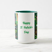 Happy St. Patrick's Dayコーヒーカップ&ビールステイン マグカップ (中央)