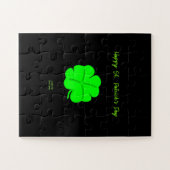 Happy St. Patrick's Dayパズル11インチX 14インチ ジグソーパズル (横)