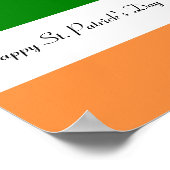 Happy St. Patrick's Dayポスター ポスター (角)