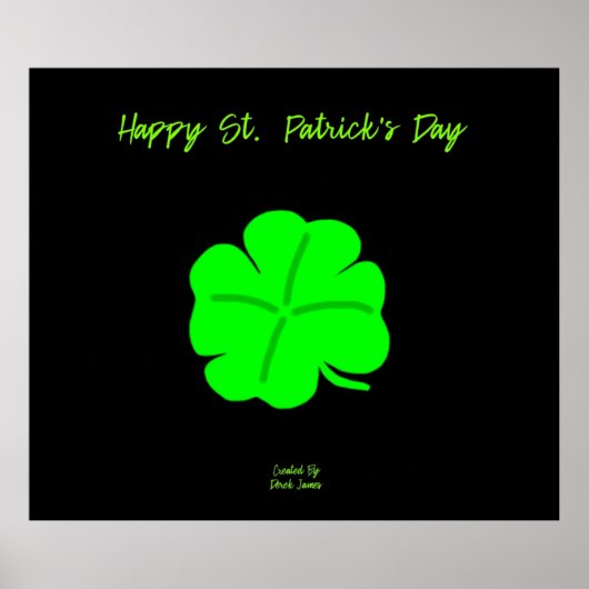 Happy St. Patrick's Dayポスター ポスター (正面)