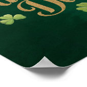 Happy St. Patrick's Dayポスター ポスター (角)