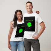 Happy St. Patrick's DayメンズホワイトベーシックTシャツ Tシャツ (ユニセックス)