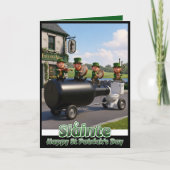 Happy St Patrick's Day カード (正面)