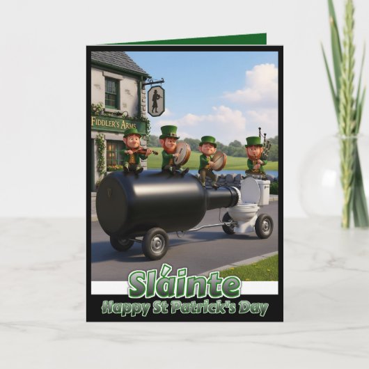 Happy St Patrick's Day カード (正面)