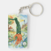 Happy St. Patrick's Day キーホルダー (裏面)