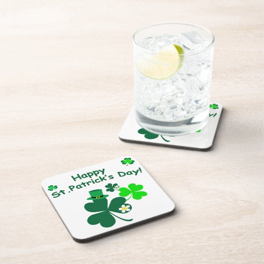 Happy St. Patrick's Day コースター (右側)