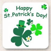 Happy St. Patrick's Day コースター (正面)