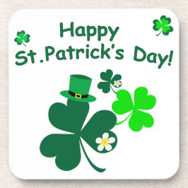 Happy St. Patrick's Day コースター