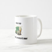 Happy St. Patrick's Day コーヒーマグカップ (正面右)