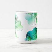 「Happy St. Patrick's Day」シャムロック コーヒーマグカップ (中央)