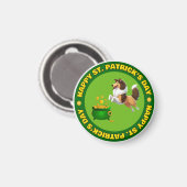 Happy St. Patrick's Day マグネット (正面/裏面)