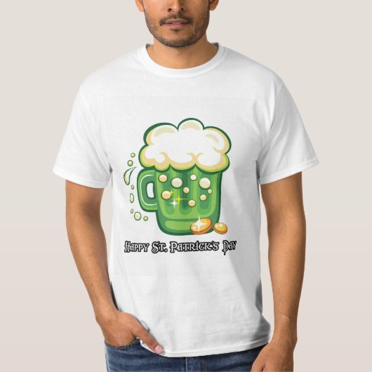 Happy St. Patrick's Day 1 Shirtsオプション Tシャツ (正面)