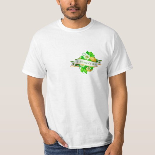 Happy St. Patrick's Day 20シャツ Tシャツ (正面)