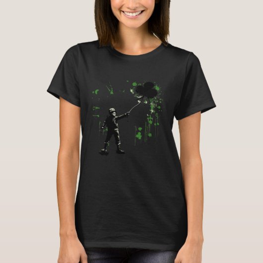 Happy St Patricks Day 2023 Anti War Freedom of Spe Tシャツ (正面)