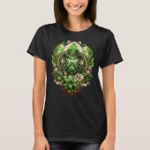 Happy St Patricks Day 2023 Horror Leprechaun Gnome Tシャツ (正面)
