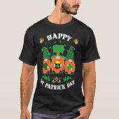 Happy St Patrick's Day 2023 Three Gnomes Shamrock  Tシャツ (正面)