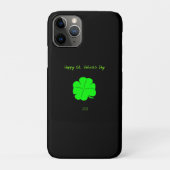 Happy St. Patrick's Day Apple iPhone 11 Pro Case Case-Mate iPhoneケース (裏)