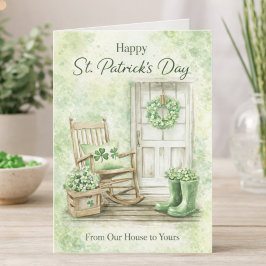 Happy St. Patrick's Day Card | From Our House カード