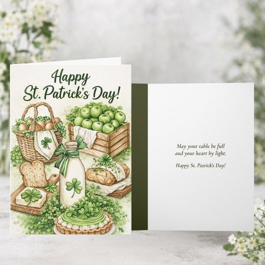 Happy St. Patrick's Day Card | Irish Blessing カード