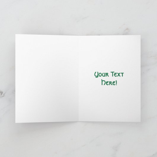 Happy St Patrick's Day Card: Leprechauns with Beer カード (内部)