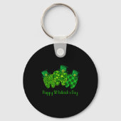 Happy St Patrick's Day Dental Istant Tooth Irish G キーホルダー (正面)