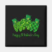 Happy St Patrick's Day Dental Istant Tooth Irish G マグネット (正面)