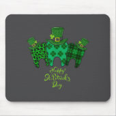 Happy St Patrick's Day Dental Istant Tooth Patrick マウスパッド (正面)