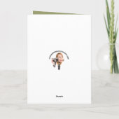 Happy St. Patrick's Day for anyone black Cat シーズンカード (裏面)