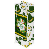 Happy St. Patrick's Day Gift Bag ワインギフトバッグ (裏面アングル)