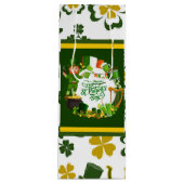 Happy St. Patrick's Day Gift Bag ワインギフトバッグ (正面)