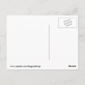 Happy St. Patrick's Day Greeting Wishes ポストカード (裏面)