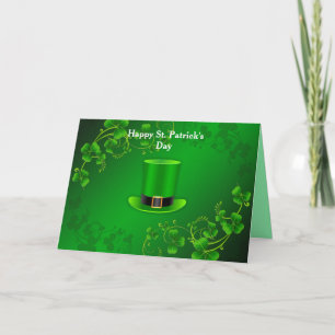 Happy St. Patrick's Day Greetings カード