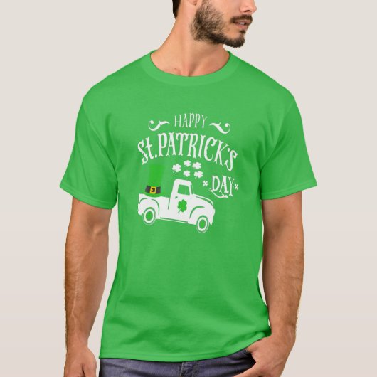 Happy St. Patrick's Day - Happy St Saint Patrick's Tシャツ (正面)
