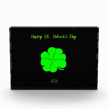 Happy St. Patrick's Day Horizontal Photo Block