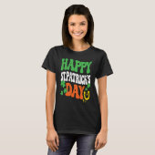 Happy St Patrick's Day Irish Leprechaun Saint Patr Tシャツ (正面フル)