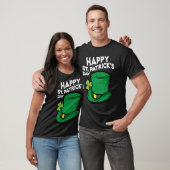 Happy St Patricks Day Leprechaun Hat Irish Men Wom Tシャツ (ユニセックス)