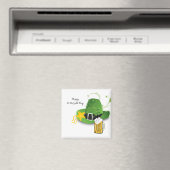 Happy St. Patrick's Day Magnets Hat Beer マグネット (インサイチュ (食洗機))