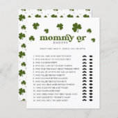Happy St. Patrick's Day Mommy or Daddy (正面/裏面)