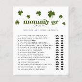 Happy St. Patrick's Day Mommy or Daddy (正面)