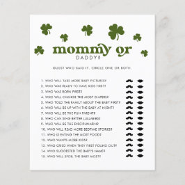 Happy St. Patrick's Day Mommy or Daddy