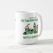 Happy St. Patrick's Day :My Two お気に入りの Things コーヒーマグカップ (正面右)