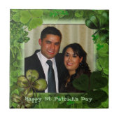 Happy St. Patrick's Day Photo タイル (正面)