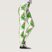 Happy St. Patrick's Day Rabbit Leggings レギンス (右)