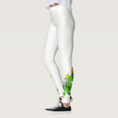 Happy St. Patrick's Day Rabbit Leggings レギンス (左)